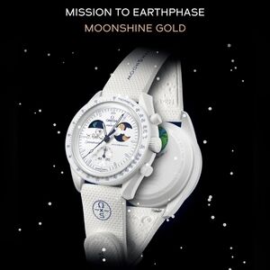 MISSION TO EARTHPHASE - MOONSHINE - Omega Swatch Bioceramic Limited Edition